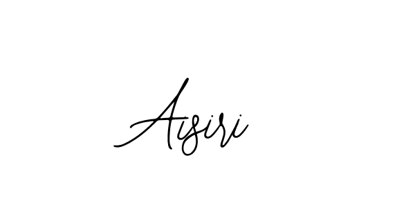 How to make Aisiri signature? Bearetta-2O07w is a professional autograph style. Create handwritten signature for Aisiri name. Aisiri signature style 12 images and pictures png