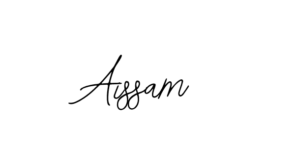 Make a beautiful signature design for name Aissam. With this signature (Bearetta-2O07w) style, you can create a handwritten signature for free. Aissam signature style 12 images and pictures png