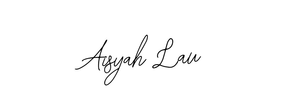 Aisyah Lau stylish signature style. Best Handwritten Sign (Bearetta-2O07w) for my name. Handwritten Signature Collection Ideas for my name Aisyah Lau. Aisyah Lau signature style 12 images and pictures png