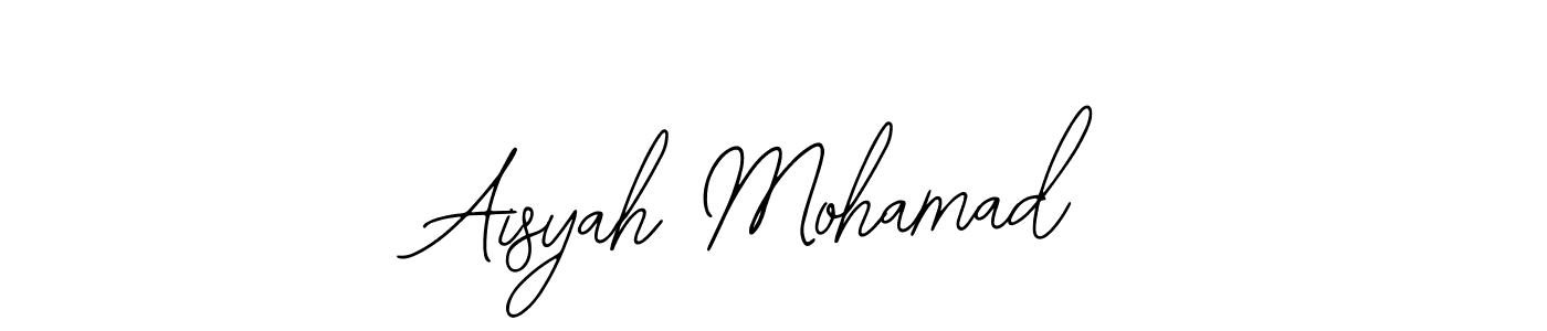 Aisyah Mohamad stylish signature style. Best Handwritten Sign (Bearetta-2O07w) for my name. Handwritten Signature Collection Ideas for my name Aisyah Mohamad. Aisyah Mohamad signature style 12 images and pictures png