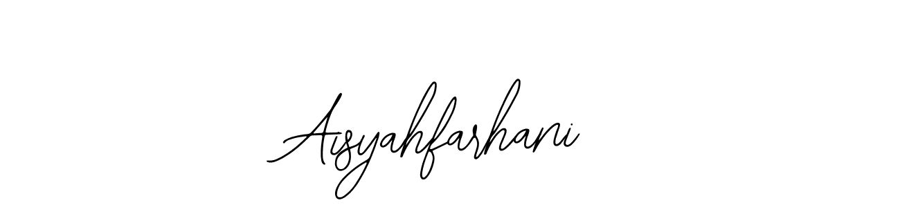 Similarly Bearetta-2O07w is the best handwritten signature design. Signature creator online .You can use it as an online autograph creator for name Aisyahfarhani. Aisyahfarhani signature style 12 images and pictures png