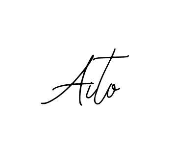 Create a beautiful signature design for name Aito. With this signature (Bearetta-2O07w) fonts, you can make a handwritten signature for free. Aito signature style 12 images and pictures png