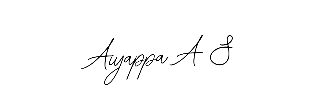 Here are the top 10 professional signature styles for the name Aiyappa A S. These are the best autograph styles you can use for your name. Aiyappa A S signature style 12 images and pictures png