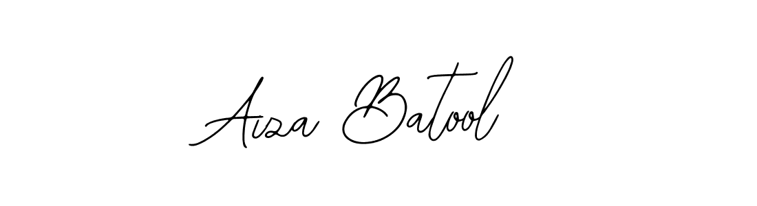 Create a beautiful signature design for name Aiza Batool. With this signature (Bearetta-2O07w) fonts, you can make a handwritten signature for free. Aiza Batool signature style 12 images and pictures png