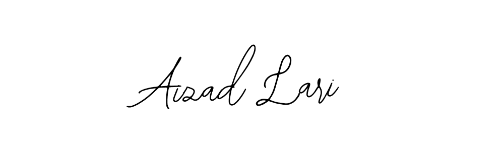 Create a beautiful signature design for name Aizad Lari. With this signature (Bearetta-2O07w) fonts, you can make a handwritten signature for free. Aizad Lari signature style 12 images and pictures png