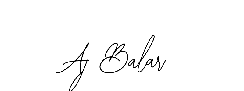 Best and Professional Signature Style for Aj Balar. Bearetta-2O07w Best Signature Style Collection. Aj Balar signature style 12 images and pictures png