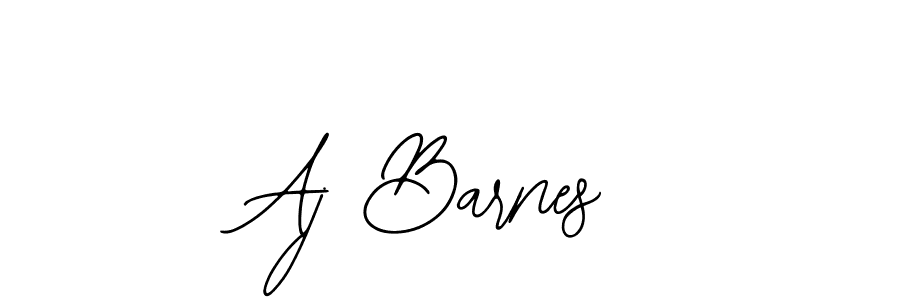 The best way (Bearetta-2O07w) to make a short signature is to pick only two or three words in your name. The name Aj Barnes include a total of six letters. For converting this name. Aj Barnes signature style 12 images and pictures png