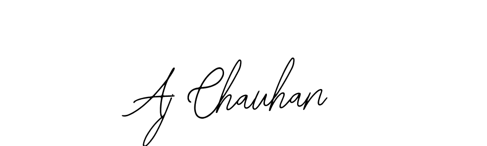 How to make Aj Chauhan signature? Bearetta-2O07w is a professional autograph style. Create handwritten signature for Aj Chauhan name. Aj Chauhan signature style 12 images and pictures png