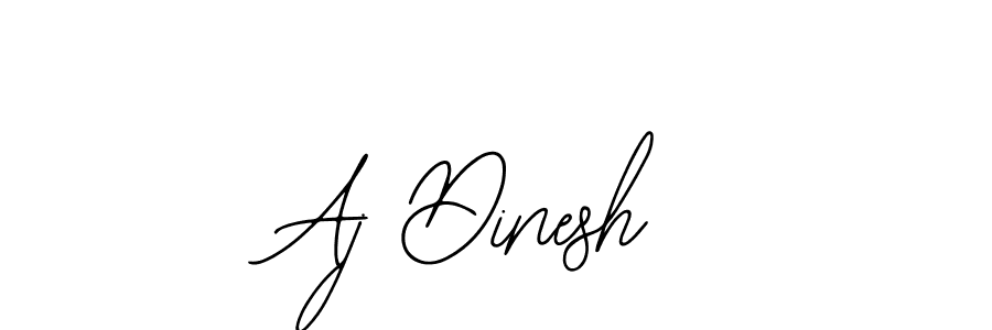 Aj Dinesh stylish signature style. Best Handwritten Sign (Bearetta-2O07w) for my name. Handwritten Signature Collection Ideas for my name Aj Dinesh. Aj Dinesh signature style 12 images and pictures png