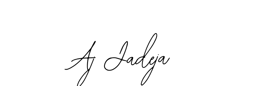 How to make Aj Jadeja signature? Bearetta-2O07w is a professional autograph style. Create handwritten signature for Aj Jadeja name. Aj Jadeja signature style 12 images and pictures png