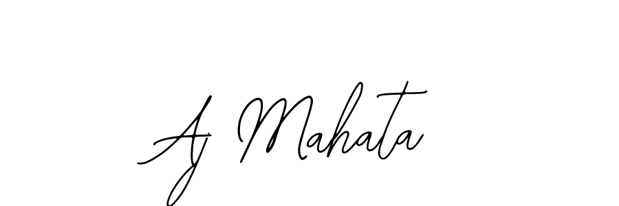 How to make Aj Mahata signature? Bearetta-2O07w is a professional autograph style. Create handwritten signature for Aj Mahata name. Aj Mahata signature style 12 images and pictures png