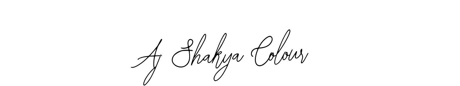 The best way (Bearetta-2O07w) to make a short signature is to pick only two or three words in your name. The name Aj Shakya Colour include a total of six letters. For converting this name. Aj Shakya Colour signature style 12 images and pictures png