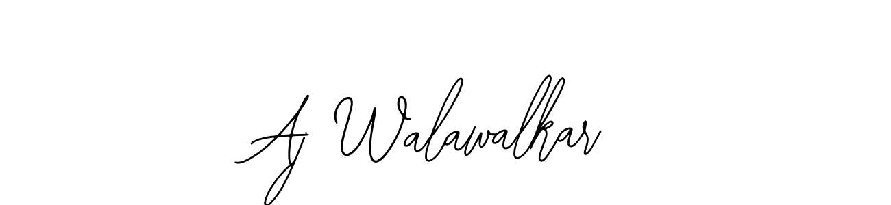 Also we have Aj Walawalkar name is the best signature style. Create professional handwritten signature collection using Bearetta-2O07w autograph style. Aj Walawalkar signature style 12 images and pictures png