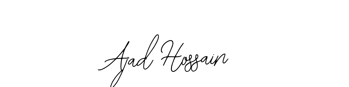 Create a beautiful signature design for name Ajad Hossain. With this signature (Bearetta-2O07w) fonts, you can make a handwritten signature for free. Ajad Hossain signature style 12 images and pictures png