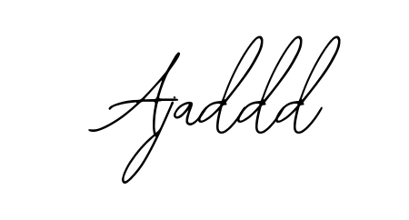 Make your name Ajaddd memorable on every contract using Bearetta-2O07w autograph style. Instant transparent background export available. Ajaddd signature style 12 images and pictures png