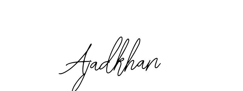 You can use this online signature creator to create a handwritten signature for the name Ajadkhan. This is the best online autograph maker. Ajadkhan signature style 12 images and pictures png