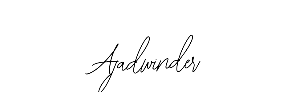 Bearetta-2O07w is a professional signature style that is perfect for those who want to add a touch of class to their signature. It is also a great choice for those who want to make their signature more unique. Get Ajadwinder name to fancy signature for free. Ajadwinder signature style 12 images and pictures png