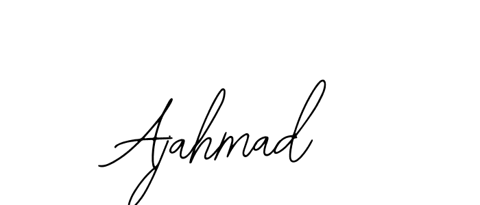 How to Draw Ajahmad signature style? Bearetta-2O07w is a latest design signature styles for name Ajahmad. Ajahmad signature style 12 images and pictures png