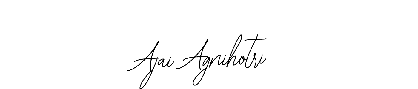 It looks lik you need a new signature style for name Ajai Agnihotri. Design unique handwritten (Bearetta-2O07w) signature with our free signature maker in just a few clicks. Ajai Agnihotri signature style 12 images and pictures png