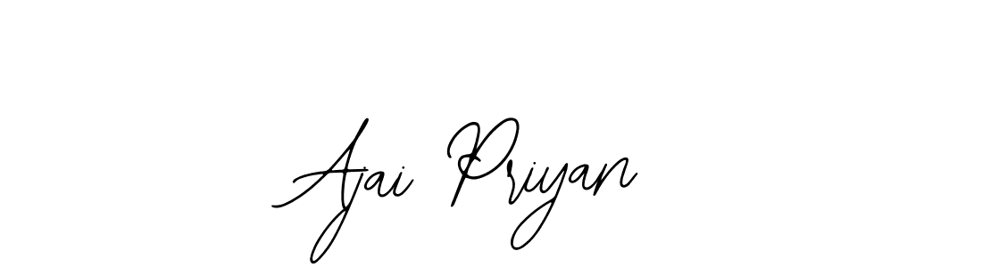 It looks lik you need a new signature style for name Ajai Priyan. Design unique handwritten (Bearetta-2O07w) signature with our free signature maker in just a few clicks. Ajai Priyan signature style 12 images and pictures png