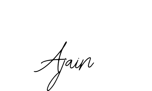 Best and Professional Signature Style for Ajain. Bearetta-2O07w Best Signature Style Collection. Ajain signature style 12 images and pictures png