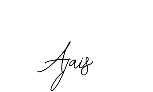 Design your own signature with our free online signature maker. With this signature software, you can create a handwritten (Bearetta-2O07w) signature for name Ajais. Ajais signature style 12 images and pictures png