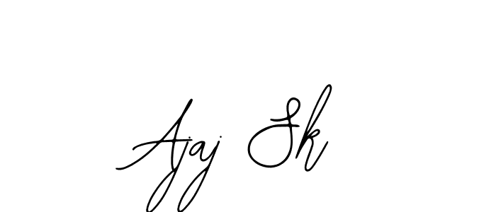 This is the best signature style for the Ajaj Sk name. Also you like these signature font (Bearetta-2O07w). Mix name signature. Ajaj Sk signature style 12 images and pictures png