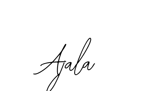 Create a beautiful signature design for name Ajala. With this signature (Bearetta-2O07w) fonts, you can make a handwritten signature for free. Ajala signature style 12 images and pictures png