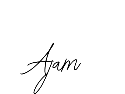 The best way (Bearetta-2O07w) to make a short signature is to pick only two or three words in your name. The name Ajam include a total of six letters. For converting this name. Ajam signature style 12 images and pictures png