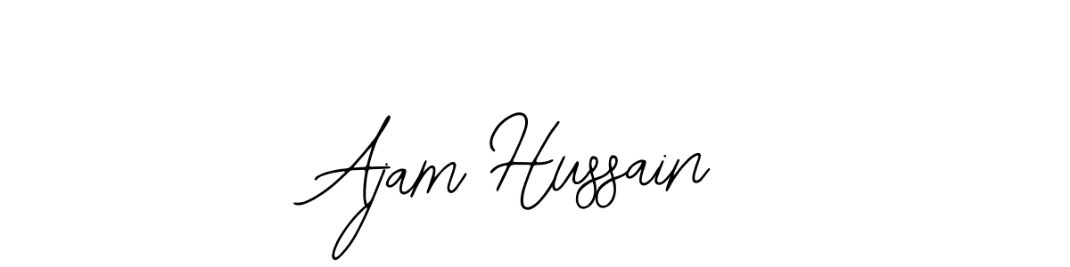 How to make Ajam Hussain signature? Bearetta-2O07w is a professional autograph style. Create handwritten signature for Ajam Hussain name. Ajam Hussain signature style 12 images and pictures png
