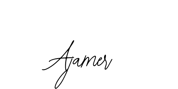 The best way (Bearetta-2O07w) to make a short signature is to pick only two or three words in your name. The name Ajamer include a total of six letters. For converting this name. Ajamer signature style 12 images and pictures png