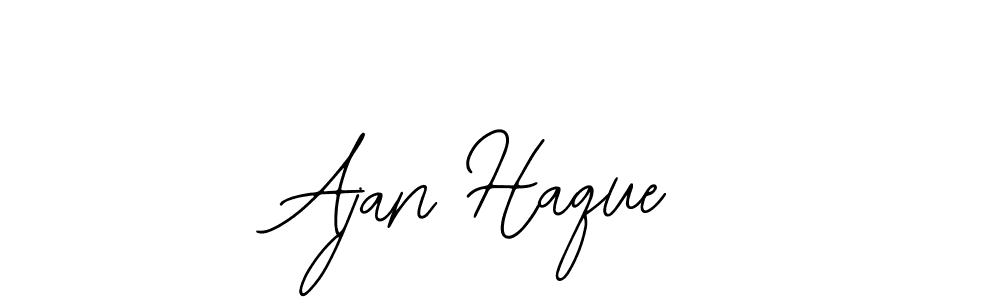 It looks lik you need a new signature style for name Ajan Haque. Design unique handwritten (Bearetta-2O07w) signature with our free signature maker in just a few clicks. Ajan Haque signature style 12 images and pictures png