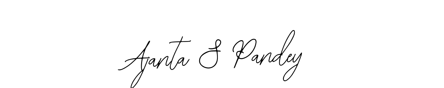Similarly Bearetta-2O07w is the best handwritten signature design. Signature creator online .You can use it as an online autograph creator for name Ajanta S Pandey. Ajanta S Pandey signature style 12 images and pictures png