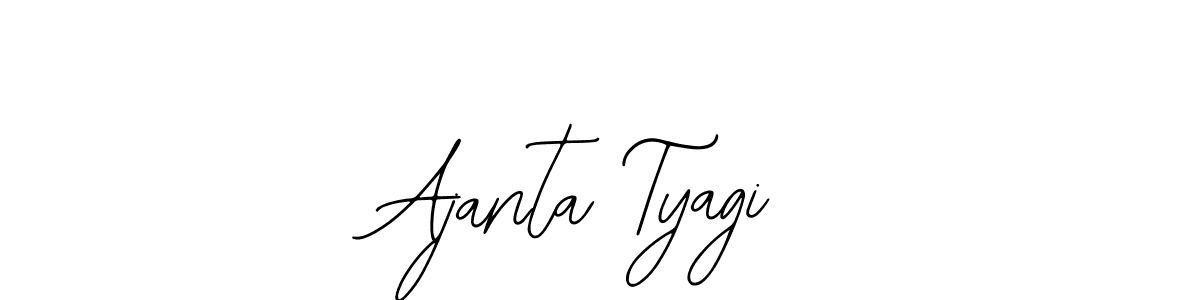 if you are searching for the best signature style for your name Ajanta Tyagi. so please give up your signature search. here we have designed multiple signature styles  using Bearetta-2O07w. Ajanta Tyagi signature style 12 images and pictures png