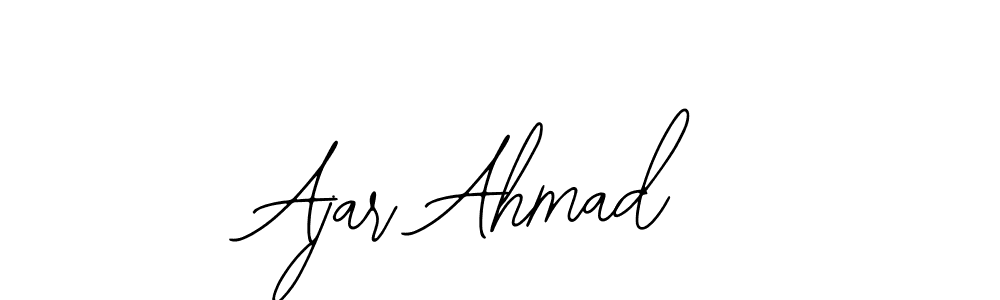 Make a beautiful signature design for name Ajar Ahmad. Use this online signature maker to create a handwritten signature for free. Ajar Ahmad signature style 12 images and pictures png