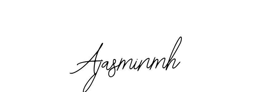 Design your own signature with our free online signature maker. With this signature software, you can create a handwritten (Bearetta-2O07w) signature for name Ajasminmh. Ajasminmh signature style 12 images and pictures png