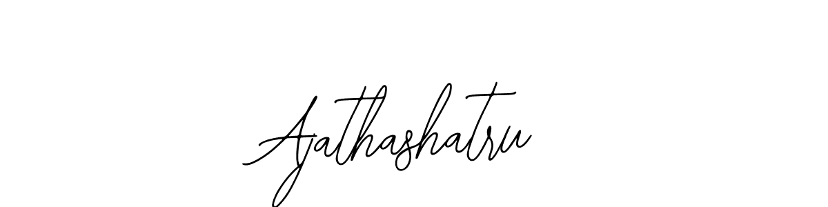 Ajathashatru stylish signature style. Best Handwritten Sign (Bearetta-2O07w) for my name. Handwritten Signature Collection Ideas for my name Ajathashatru. Ajathashatru signature style 12 images and pictures png