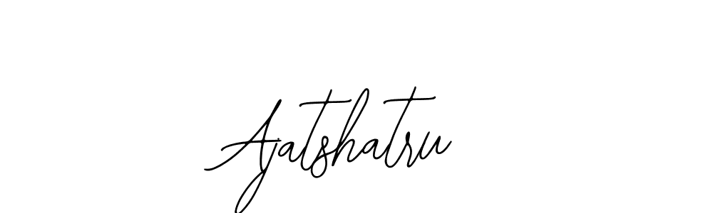 Also we have Ajatshatru name is the best signature style. Create professional handwritten signature collection using Bearetta-2O07w autograph style. Ajatshatru signature style 12 images and pictures png