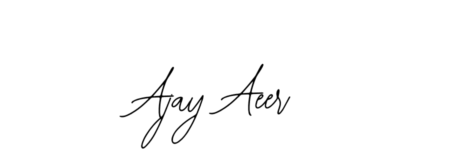 Use a signature maker to create a handwritten signature online. With this signature software, you can design (Bearetta-2O07w) your own signature for name Ajay Aeer. Ajay Aeer signature style 12 images and pictures png