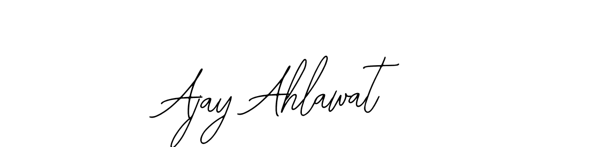 Use a signature maker to create a handwritten signature online. With this signature software, you can design (Bearetta-2O07w) your own signature for name Ajay Ahlawat. Ajay Ahlawat signature style 12 images and pictures png