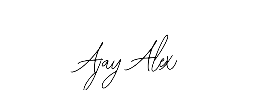 How to make Ajay Alex signature? Bearetta-2O07w is a professional autograph style. Create handwritten signature for Ajay Alex name. Ajay Alex signature style 12 images and pictures png