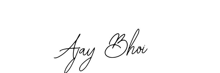 The best way (Bearetta-2O07w) to make a short signature is to pick only two or three words in your name. The name Ajay Bhoi include a total of six letters. For converting this name. Ajay Bhoi signature style 12 images and pictures png