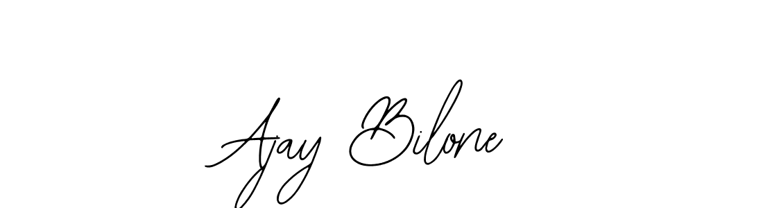 Best and Professional Signature Style for Ajay Bilone. Bearetta-2O07w Best Signature Style Collection. Ajay Bilone signature style 12 images and pictures png