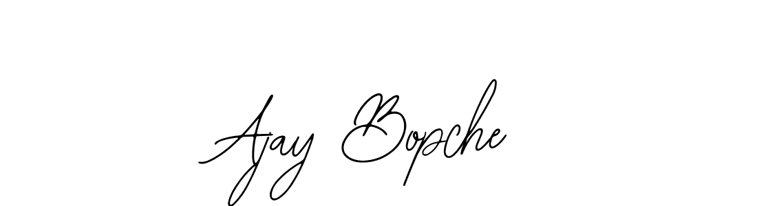 Best and Professional Signature Style for Ajay Bopche. Bearetta-2O07w Best Signature Style Collection. Ajay Bopche signature style 12 images and pictures png