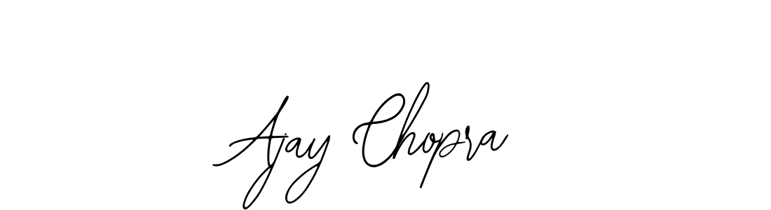 Design your own signature with our free online signature maker. With this signature software, you can create a handwritten (Bearetta-2O07w) signature for name Ajay Chopra. Ajay Chopra signature style 12 images and pictures png