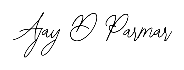 Make your name Ajay D Parmar memorable on every contract using Bearetta-2O07w autograph style. Instant transparent background export available. Ajay D Parmar signature style 12 images and pictures png
