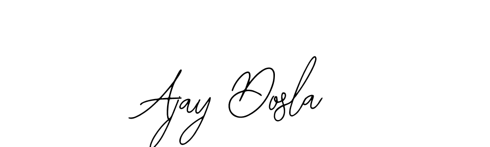 Make a beautiful signature design for name Ajay Dosla. Use this online signature maker to create a handwritten signature for free. Ajay Dosla signature style 12 images and pictures png