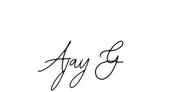 Make a short Ajay G signature style. Manage your documents anywhere anytime using Bearetta-2O07w. Create and add eSignatures, submit forms, share and send files easily. Ajay G signature style 12 images and pictures png