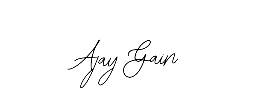 See photos of Ajay Gain official signature by Spectra . Check more albums & portfolios. Read reviews & check more about Bearetta-2O07w font. Ajay Gain signature style 12 images and pictures png