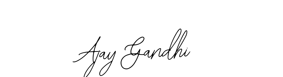 Ajay Gandhi stylish signature style. Best Handwritten Sign (Bearetta-2O07w) for my name. Handwritten Signature Collection Ideas for my name Ajay Gandhi. Ajay Gandhi signature style 12 images and pictures png